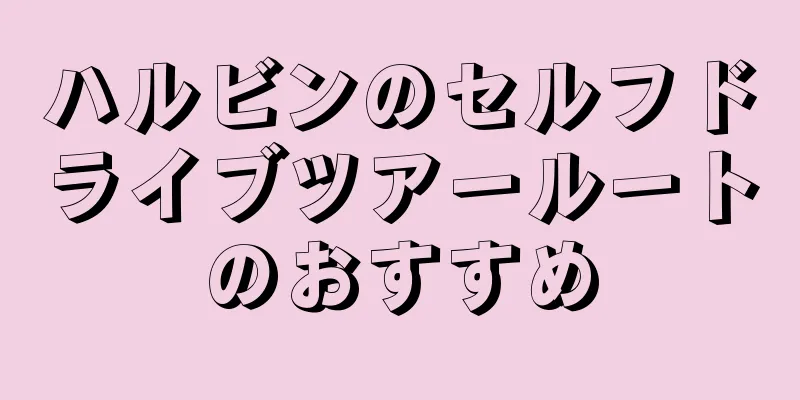 ハルビンのセルフドライブツアールートのおすすめ