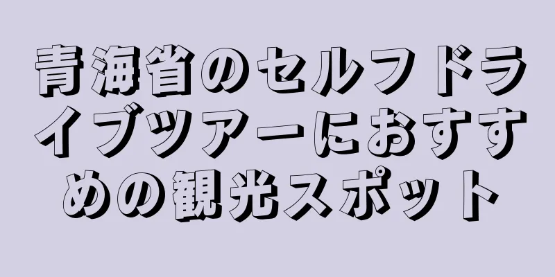 青海省のセルフドライブツアーにおすすめの観光スポット