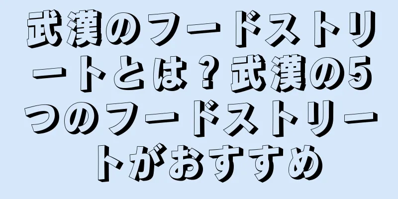 武漢のフードストリートとは？武漢の5つのフードストリートがおすすめ
