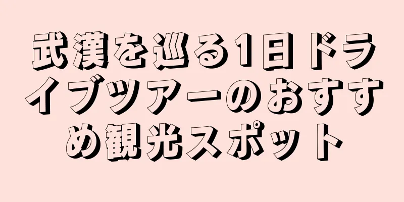 武漢を巡る1日ドライブツアーのおすすめ観光スポット