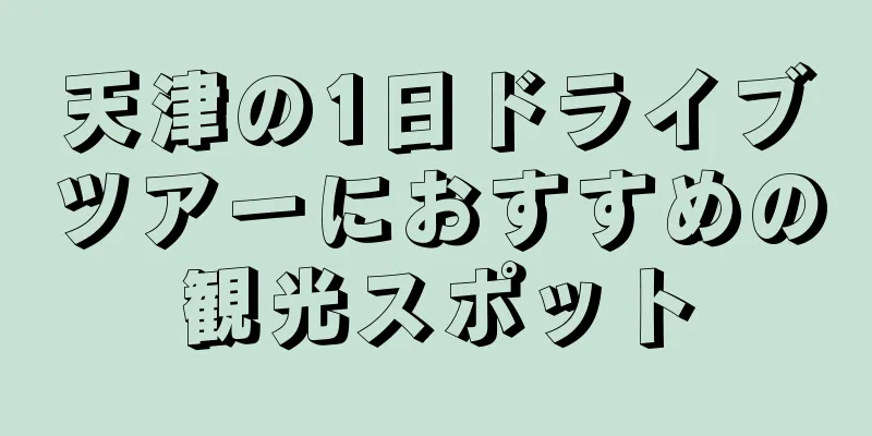 天津の1日ドライブツアーにおすすめの観光スポット