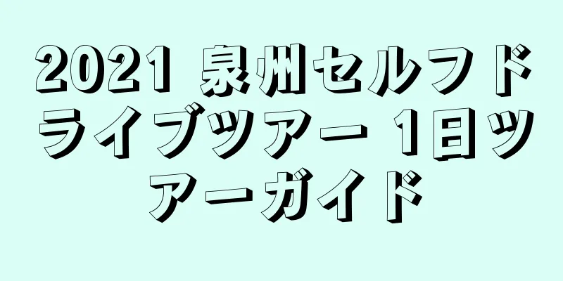 2021 泉州セルフドライブツアー 1日ツアーガイド