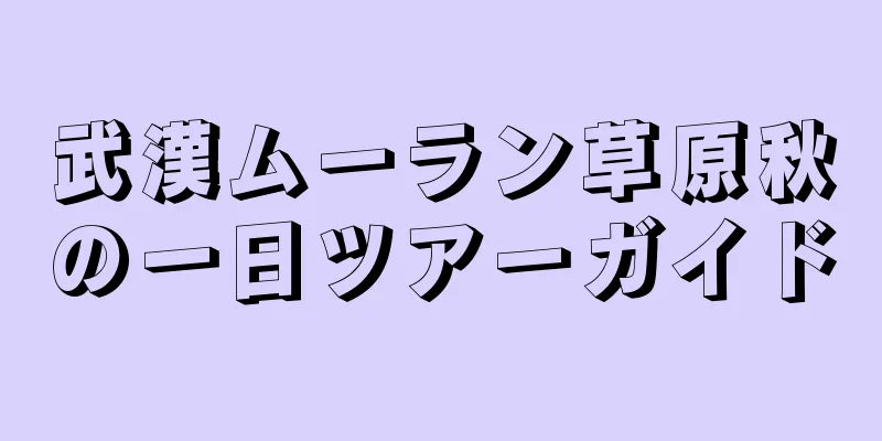 武漢ムーラン草原秋の一日ツアーガイド