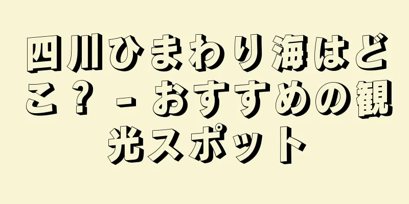 四川ひまわり海はどこ？ - おすすめの観光スポット