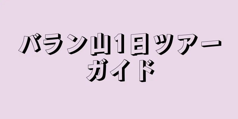 バラン山1日ツアーガイド
