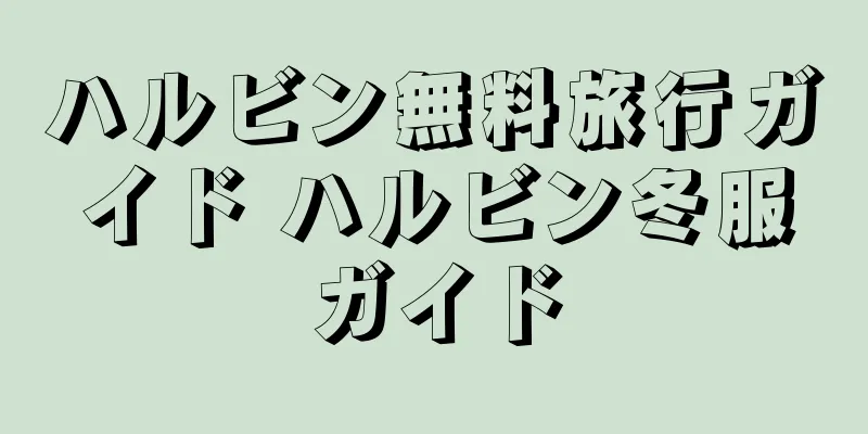 ハルビン無料旅行ガイド ハルビン冬服ガイド