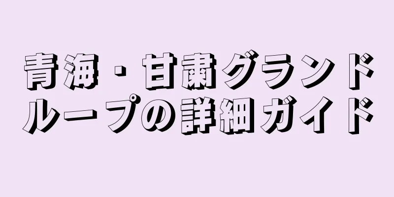青海・甘粛グランドループの詳細ガイド