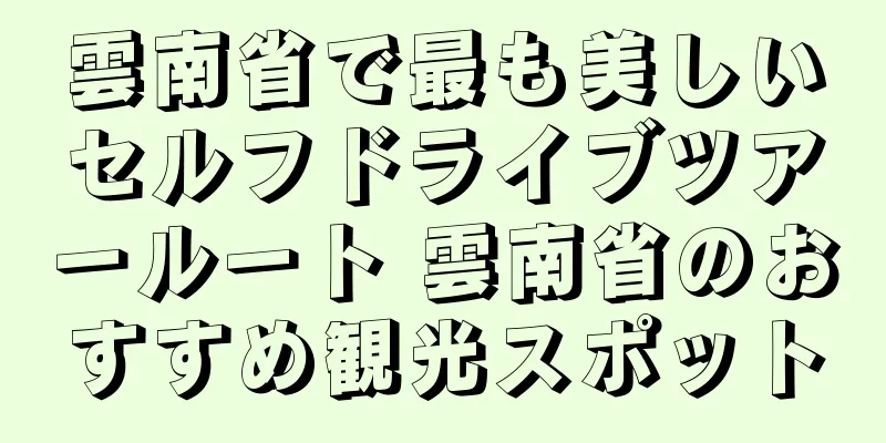 雲南省で最も美しいセルフドライブツアールート 雲南省のおすすめ観光スポット