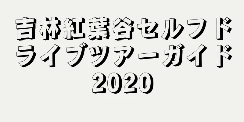 吉林紅葉谷セルフドライブツアーガイド2020