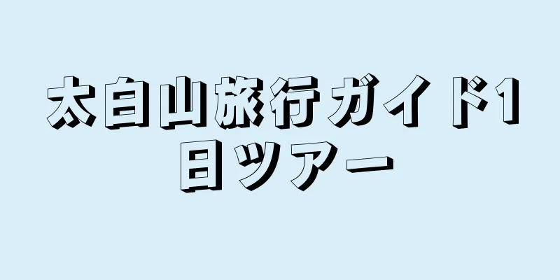 太白山旅行ガイド1日ツアー