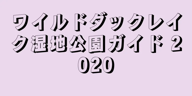 ワイルドダックレイク湿地公園ガイド 2020