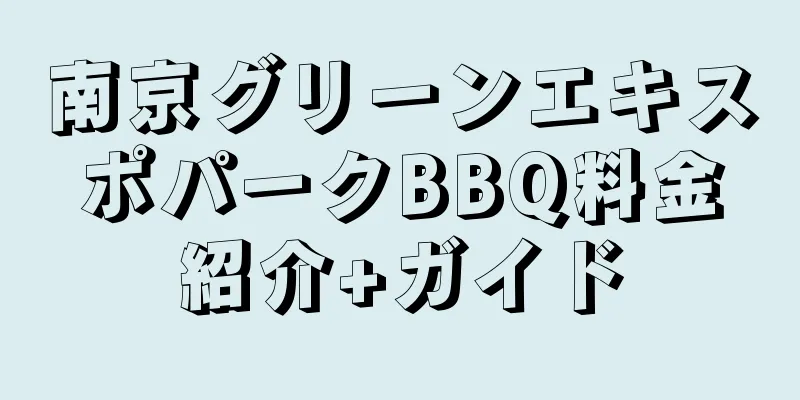 南京グリーンエキスポパークBBQ料金紹介+ガイド