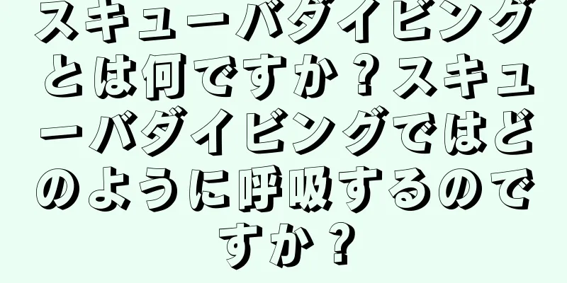 スキューバダイビングとは何ですか？スキューバダイビングではどのように呼吸するのですか？