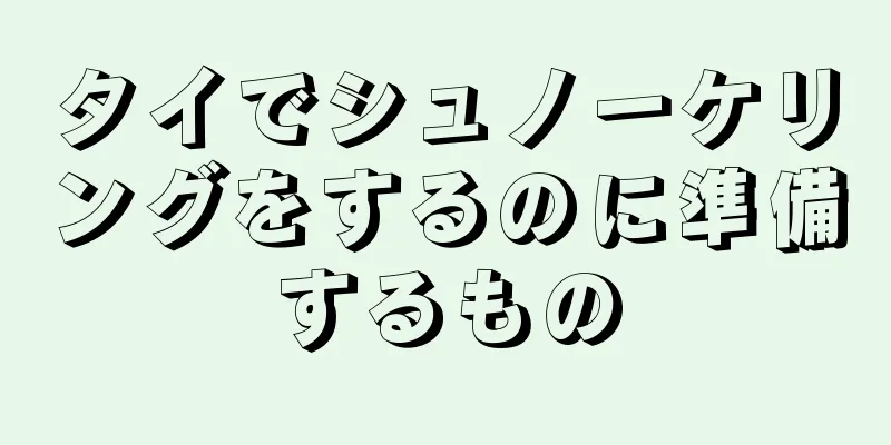 タイでシュノーケリングをするのに準備するもの
