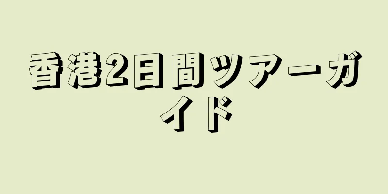 香港2日間ツアーガイド