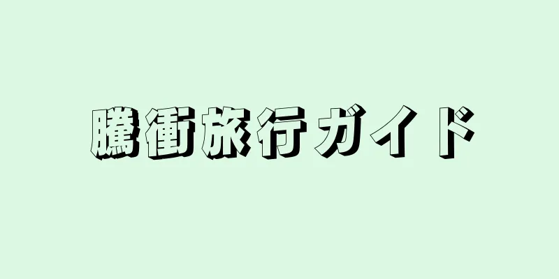騰衝旅行ガイド