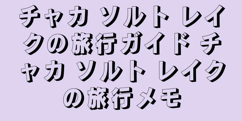 チャカ ソルト レイクの旅行ガイド チャカ ソルト レイクの旅行メモ