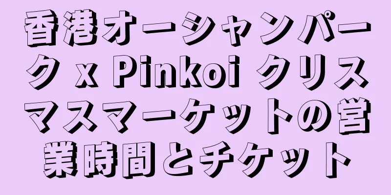 香港オーシャンパーク x Pinkoi クリスマスマーケットの営業時間とチケット