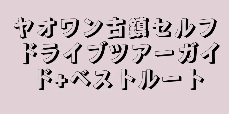 ヤオワン古鎮セルフドライブツアーガイド+ベストルート