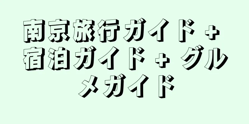 南京旅行ガイド + 宿泊ガイド + グルメガイド