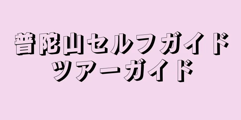 普陀山セルフガイドツアーガイド