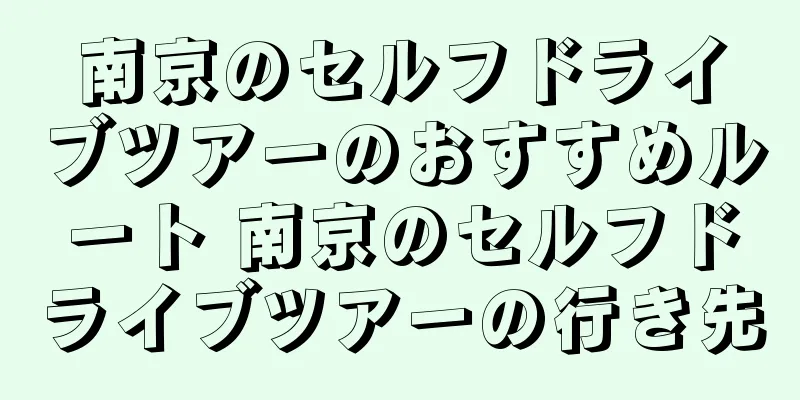 南京のセルフドライブツアーのおすすめルート 南京のセルフドライブツアーの行き先