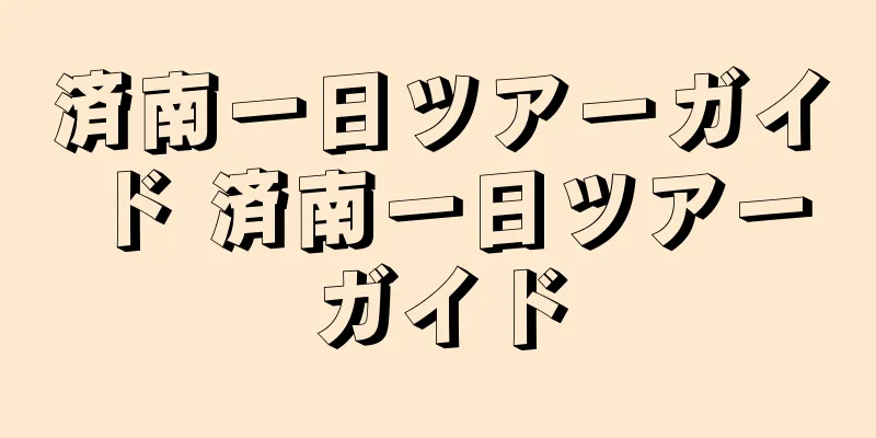 済南一日ツアーガイド 済南一日ツアーガイド