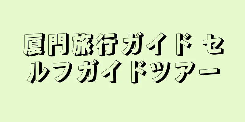 厦門旅行ガイド セルフガイドツアー