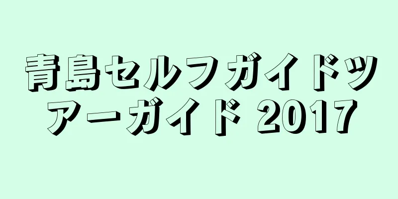 青島セルフガイドツアーガイド 2017