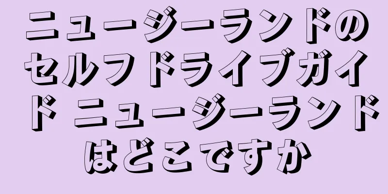 ニュージーランドのセルフドライブガイド ニュージーランドはどこですか