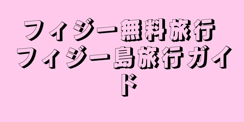 フィジー無料旅行 フィジー島旅行ガイド