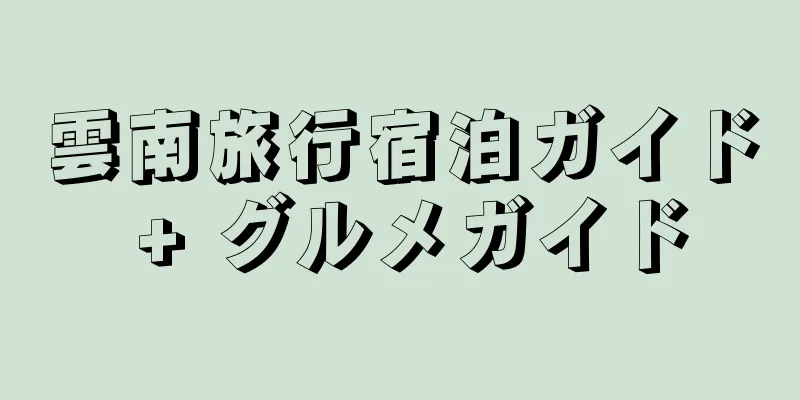 雲南旅行宿泊ガイド + グルメガイド