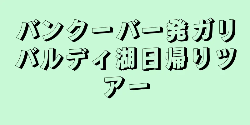 バンクーバー発ガリバルディ湖日帰りツアー