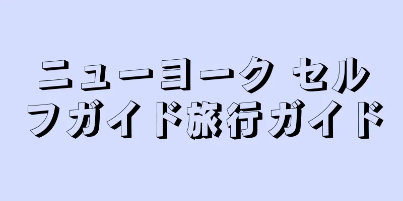 ニューヨーク セルフガイド旅行ガイド