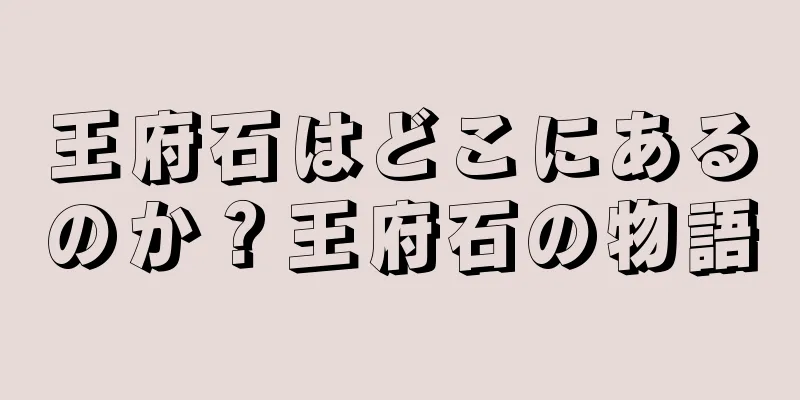 王府石はどこにあるのか？王府石の物語