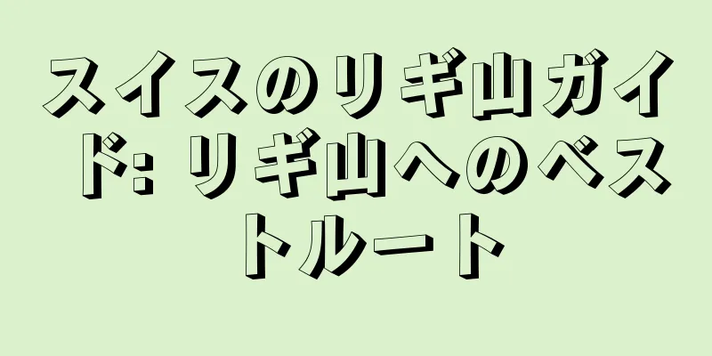 スイスのリギ山ガイド: リギ山へのベストルート