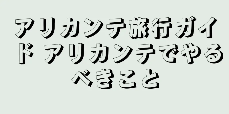 アリカンテ旅行ガイド アリカンテでやるべきこと