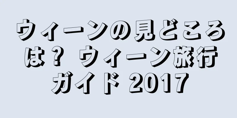 ウィーンの見どころは？ ウィーン旅行ガイド 2017