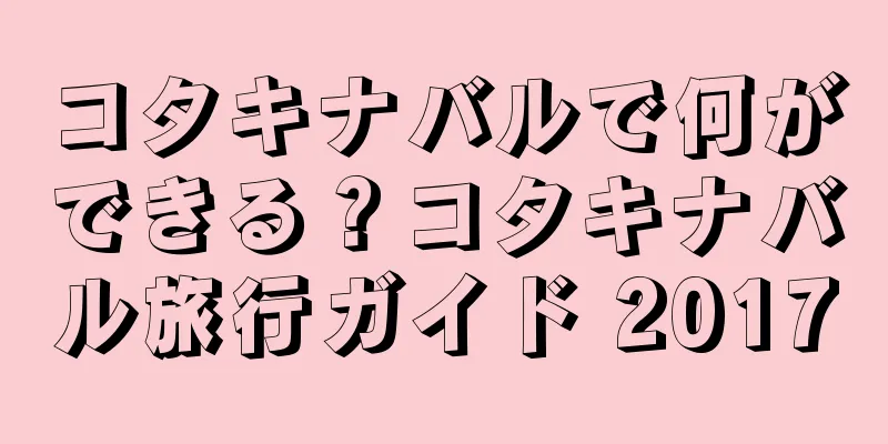 コタキナバルで何ができる？コタキナバル旅行ガイド 2017