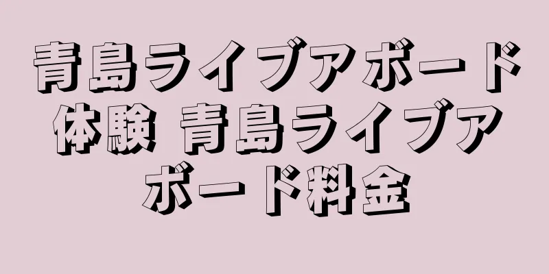 青島ライブアボード体験 青島ライブアボード料金