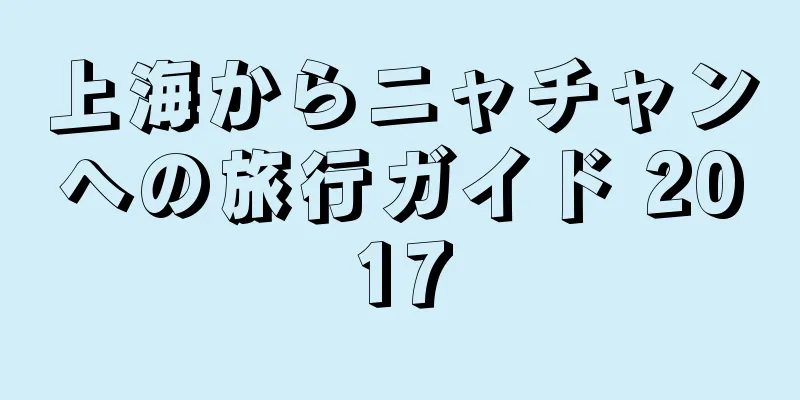 上海からニャチャンへの旅行ガイド 2017