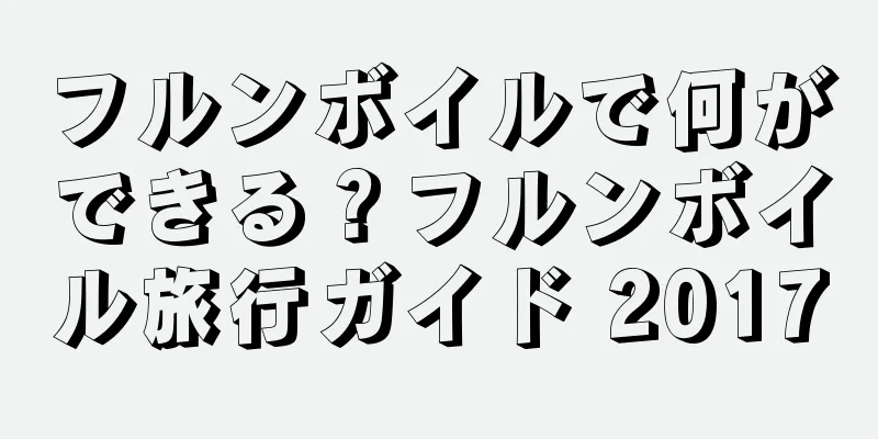 フルンボイルで何ができる？フルンボイル旅行ガイド 2017