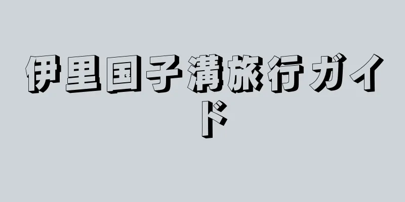伊里国子溝旅行ガイド