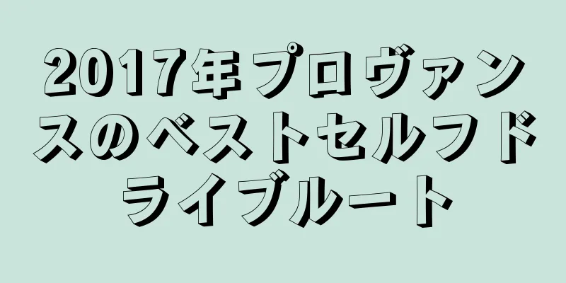 2017年プロヴァンスのベストセルフドライブルート