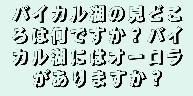 バイカル湖の見どころは何ですか？バイカル湖にはオーロラがありますか？