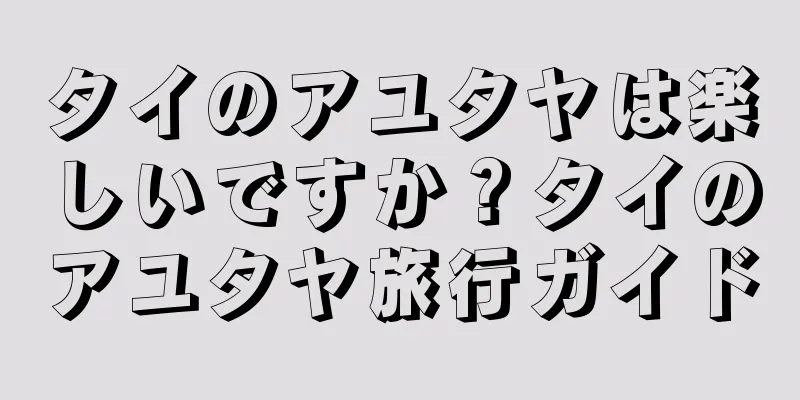 タイのアユタヤは楽しいですか？タイのアユタヤ旅行ガイド