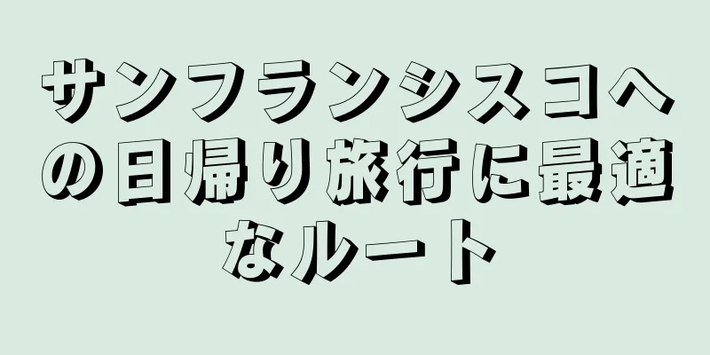 サンフランシスコへの日帰り旅行に最適なルート