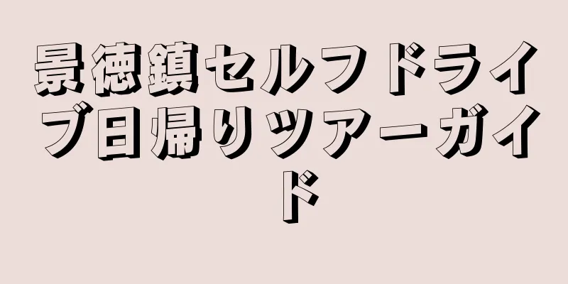 景徳鎮セルフドライブ日帰りツアーガイド