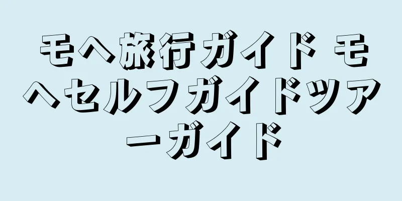 モヘ旅行ガイド モヘセルフガイドツアーガイド