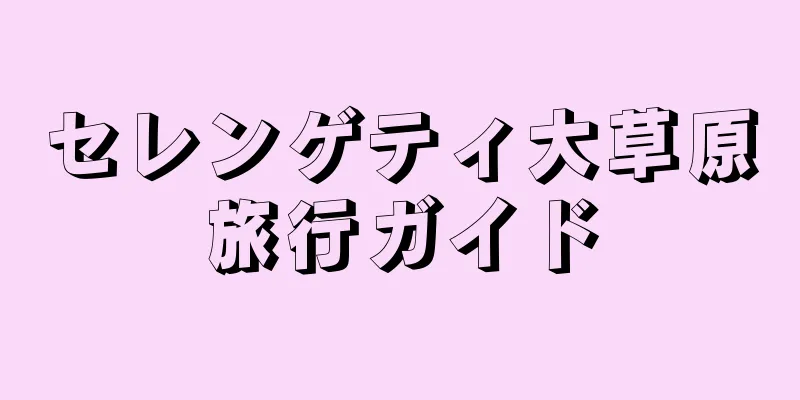 セレンゲティ大草原旅行ガイド